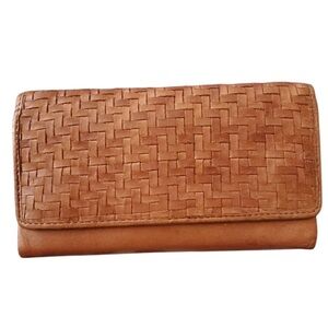 Vilenca Holland woven leather wallet